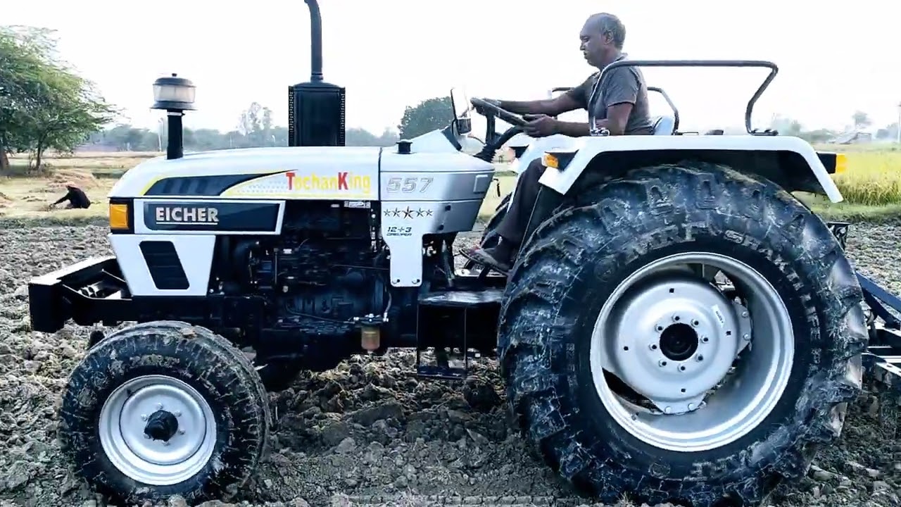 🚜Apna💪 Eicher 557 🚜ko Aaj chalayenge dekhte hain kya hoga👍🤷♥️♥️♥️♥️♥️