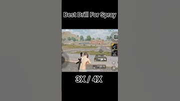 Best Drill For Hacker Spray #bgmi #pubg #spray #shorts