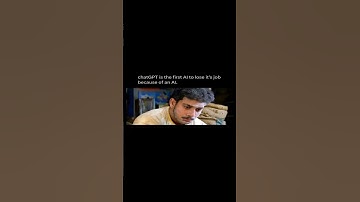 ChatGPT is the first AI to lose its job because of an AI. Open AI vs deepseek parithabangal