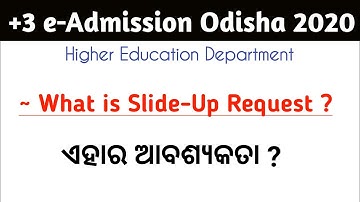 What is Slide-Up Request & It