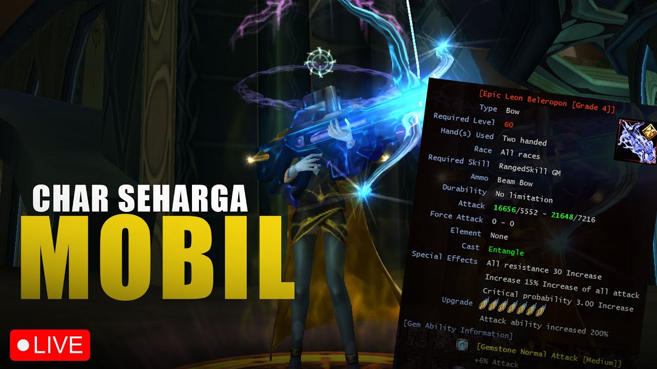 CHAR INI SEHARGA MOBIL DI RF PVP | RF EPIC 