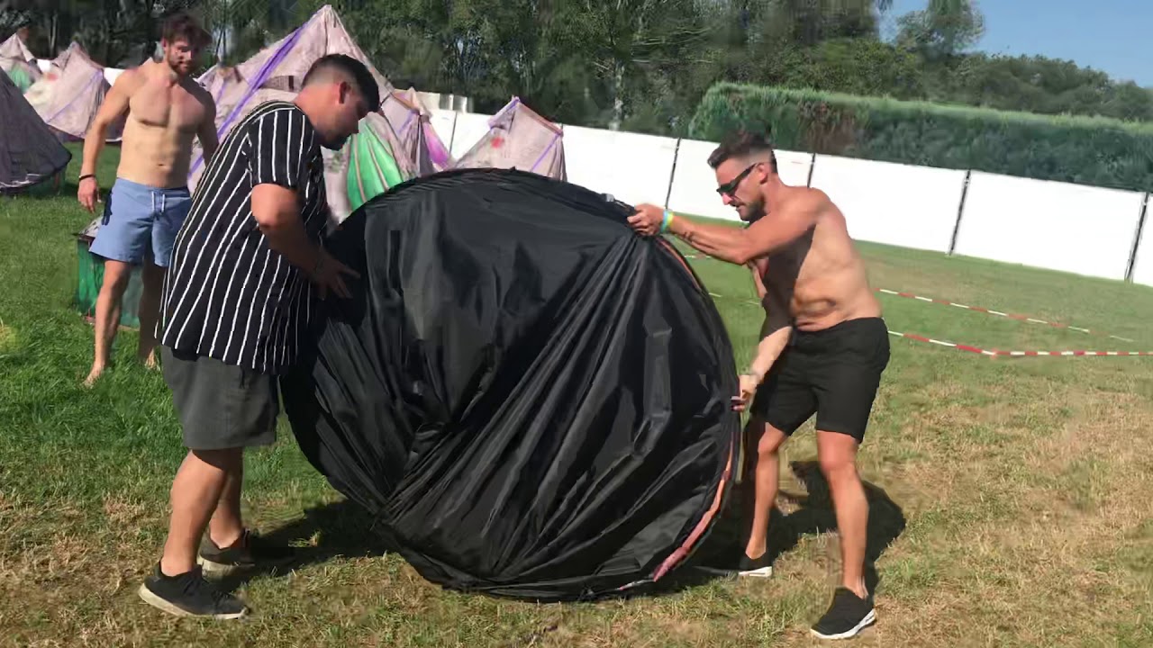 Tomorrowland Easytent fold up