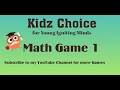 Kidz choice  math game 1