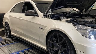 STRAIGHT PIPE E63 AMG 6.3 V8 with FI long tube headers exhaust setup! Best sounds AMG Mercedes Benz!