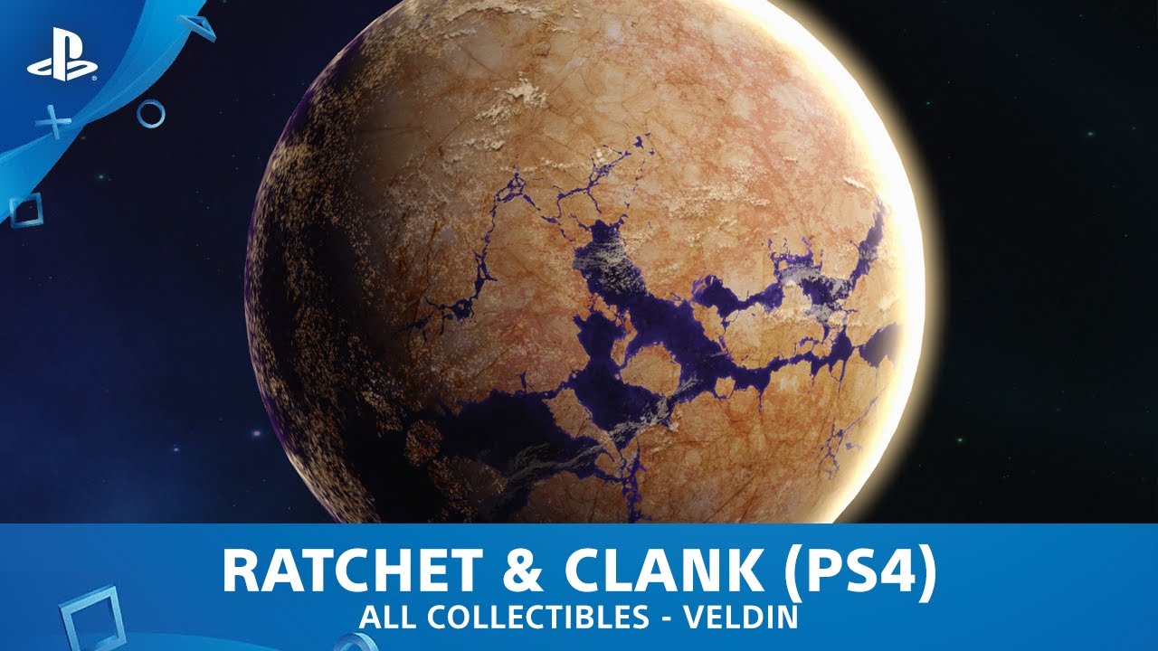 Ratchet & Clank (PS4) All Gold Bolts Veldin YouTube