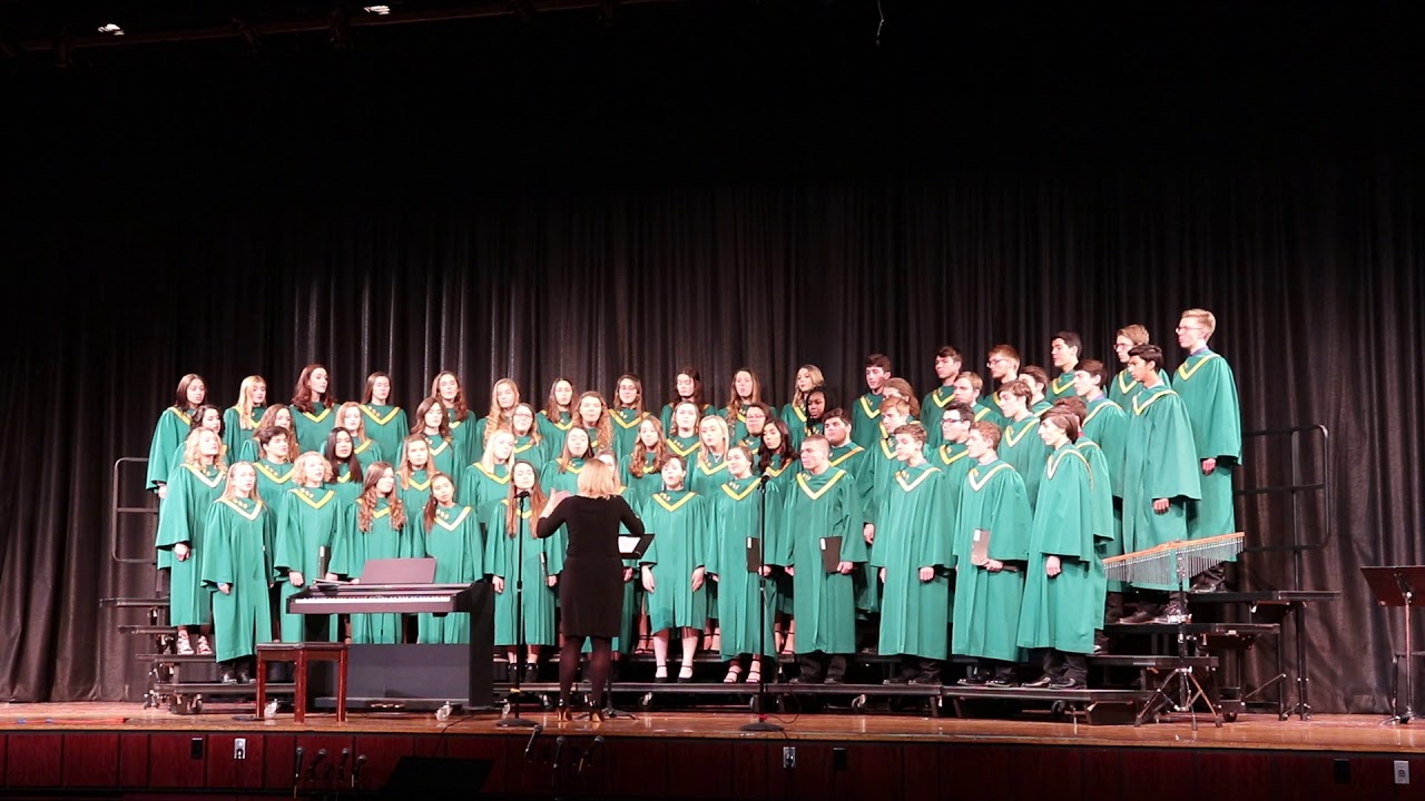 University Highschool Normal IL Winter '19 Choir Concert Concert