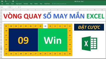Cách tạo vòng quay số ngẫu nhiên trên Excel | EXCEL THÚ VỊ