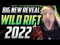 Reaction and breakdown - WILD RIFT 2022 DEV DIARY - DRAGON REWORK, NEW CHAMPIONS AND ESPOOOORTS