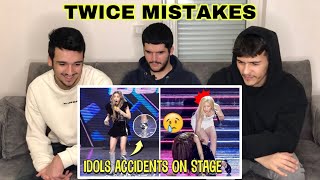 FNF REACTION to Twice Accidents, Mistake And Being Professional MomentsKPOP  | TWICE REACTION