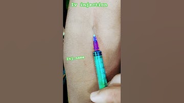 Intravenous injection use ll #ivnjection #short