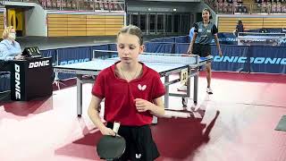 Ilona Buhai - Vaishnavi Jaiswal. Luxemburg 16-20.04.24