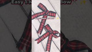✨ You’ll Never Buy Bows Again! Easy DIY Ribbon Bow Hack 🎀#diy #diycrafts #christmas #shorts