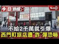 不給2千萬就引爆 西門町旅店遭「詐」彈恐嚇｜TVBS新聞 @TVBSNEWS01