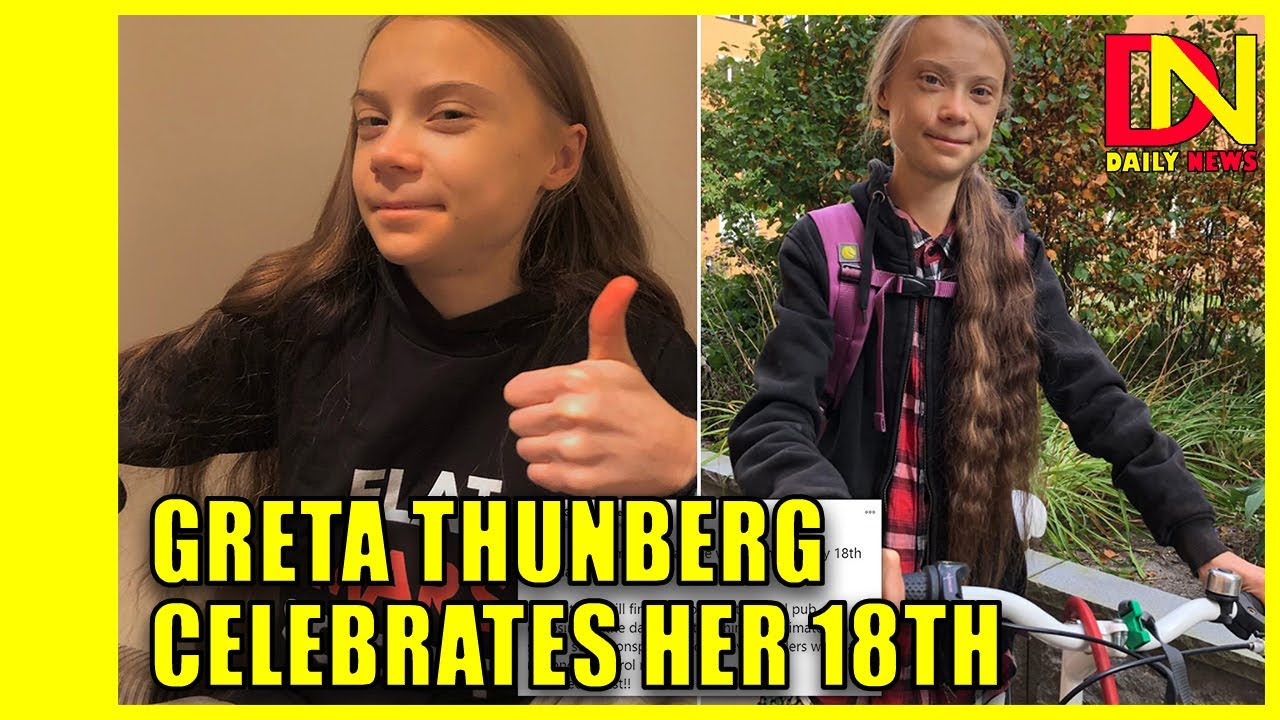greta thunberg celebrates her 18th birthday with a snarky tweet