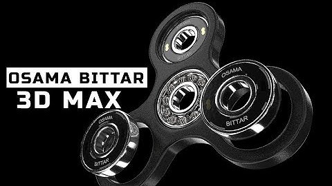 Spinner animation | 3D modeling using 3D_Max