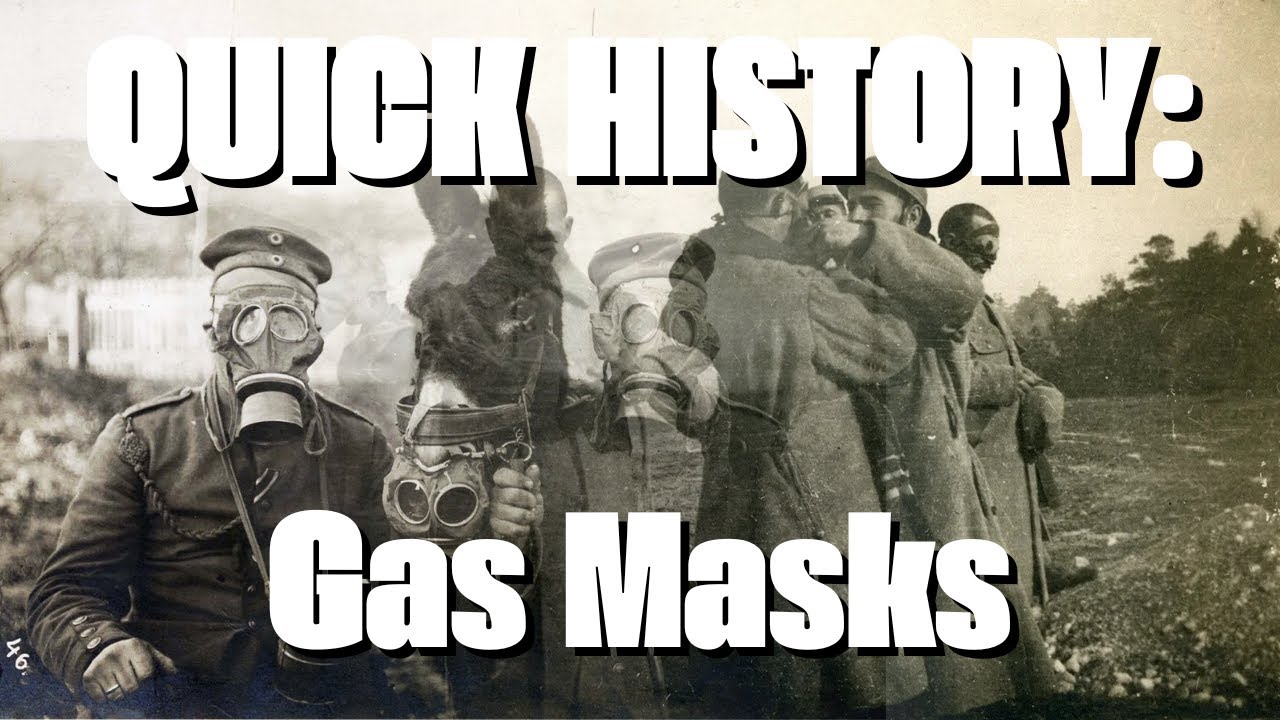 First Gask Mask The History of Gas Masks: How Tactical Respirators Evolved - YouTube