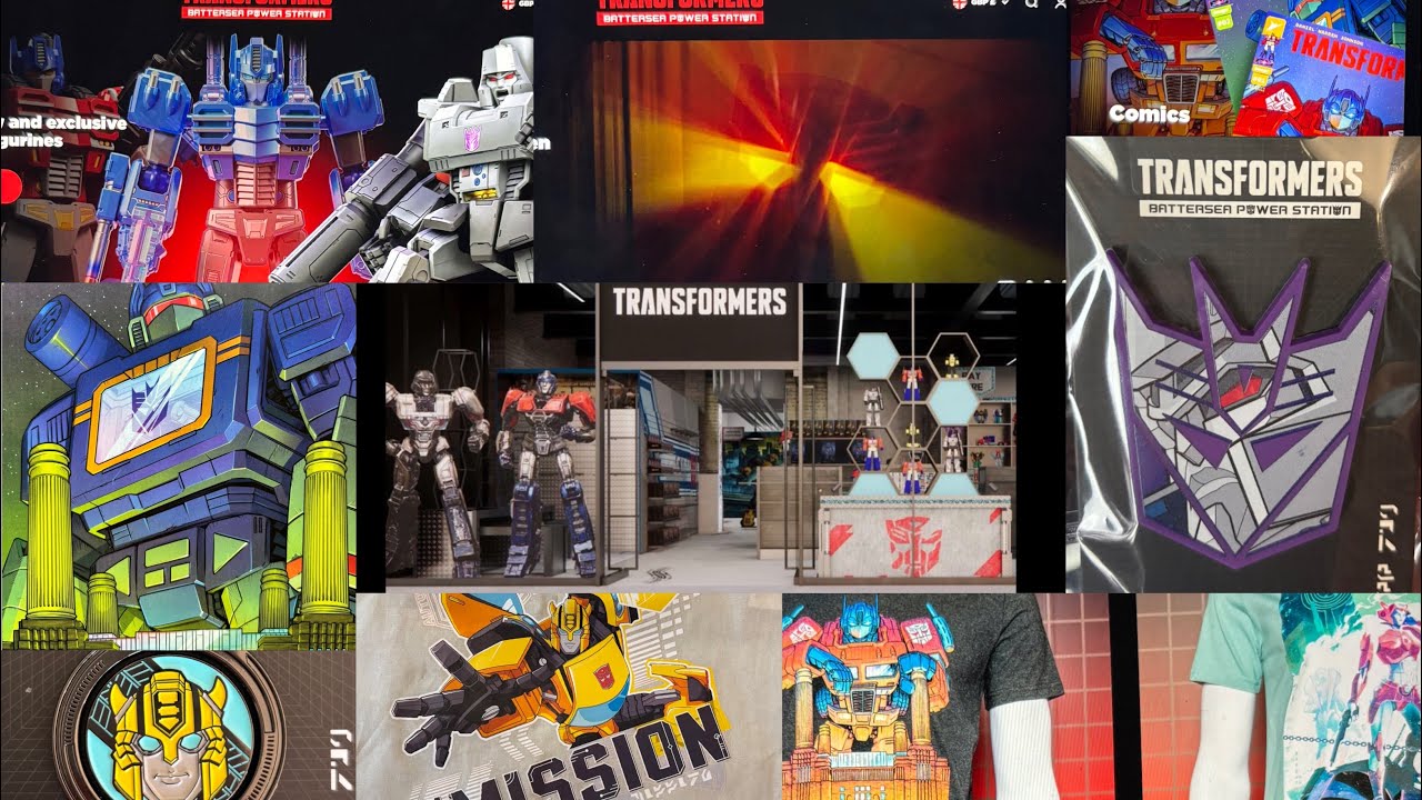 Amazing news! The official transformers store at Battersea powerstion ...