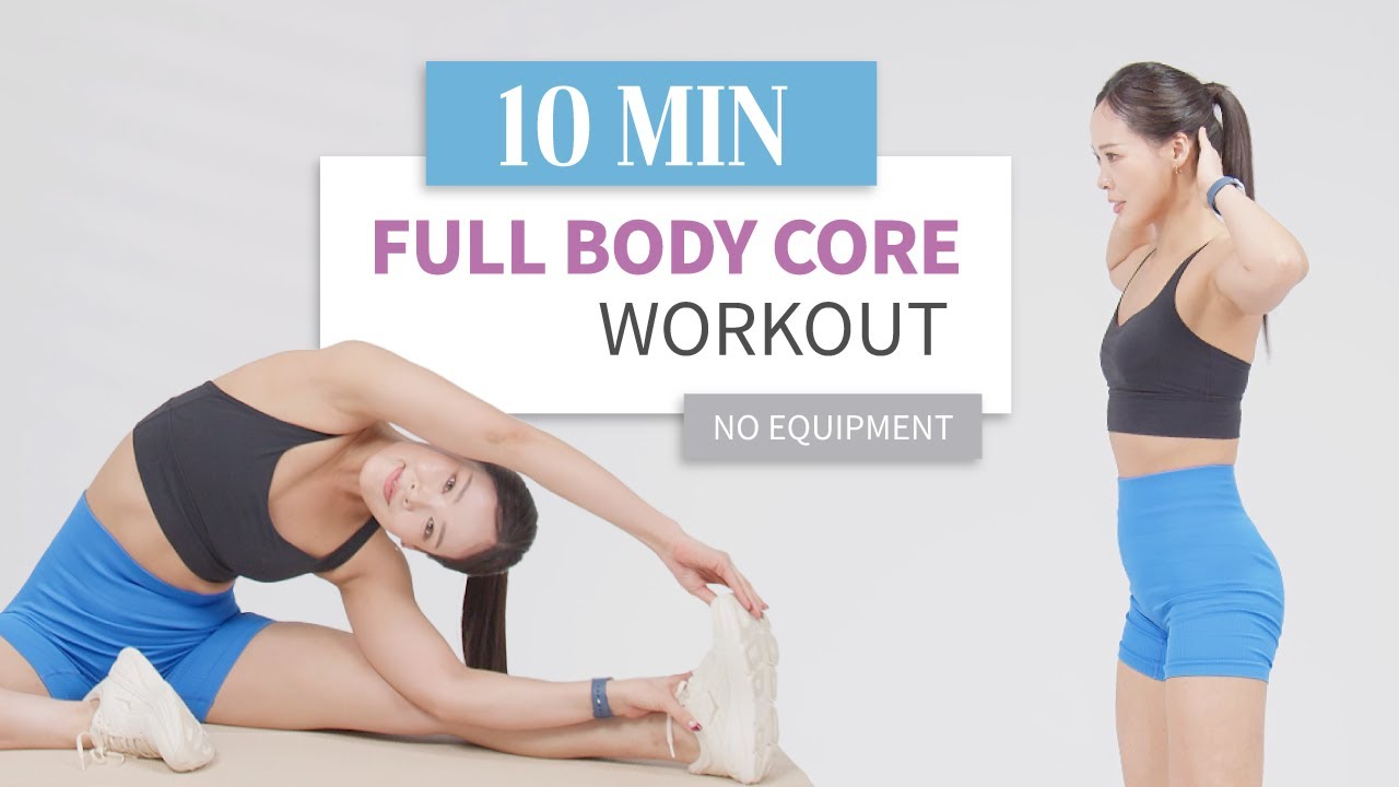 [Day 9] Full Body Core Workout l 전신 코어 밸런스 루틴 💪 - YouTube