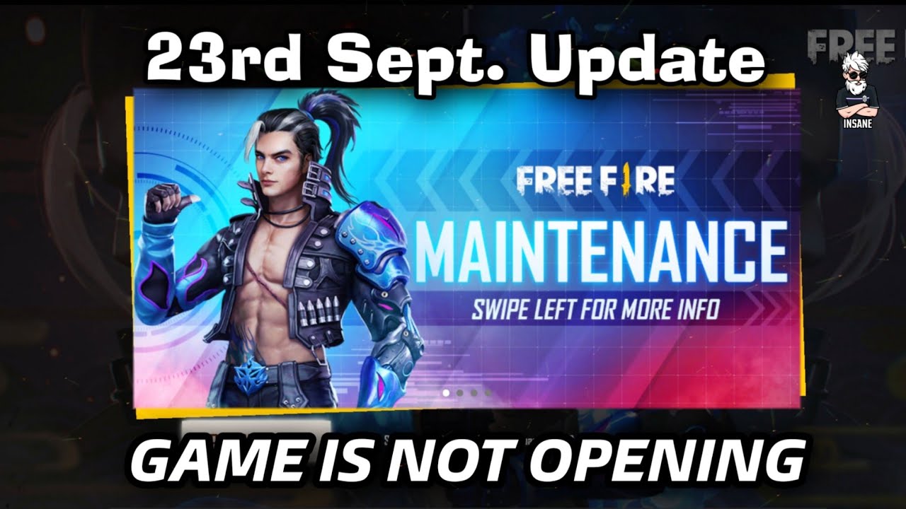FreeFire Server Maintenance - Why FF Game is not Opening 2020 ? - FF New OB24 Update.