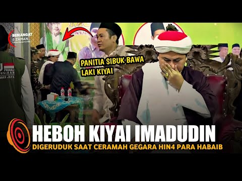 TANT4NG PARA HABAIB, KASIAN K IMADUDIN SAAT CERAMAH DIGERUDUK SAMPAI BEGINI