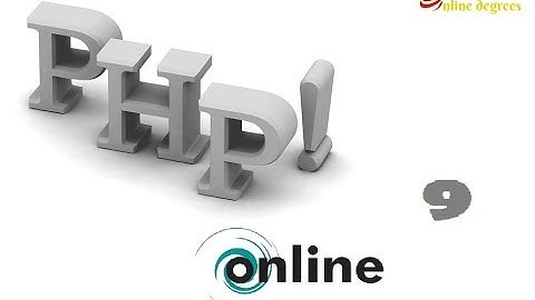 Online Degrees: PHP Online 9  More on PHP functions, return statements