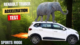 Renault Triber की Acceleration में कितना फरक आया Throttle Controller लगने के बाद | Live Test