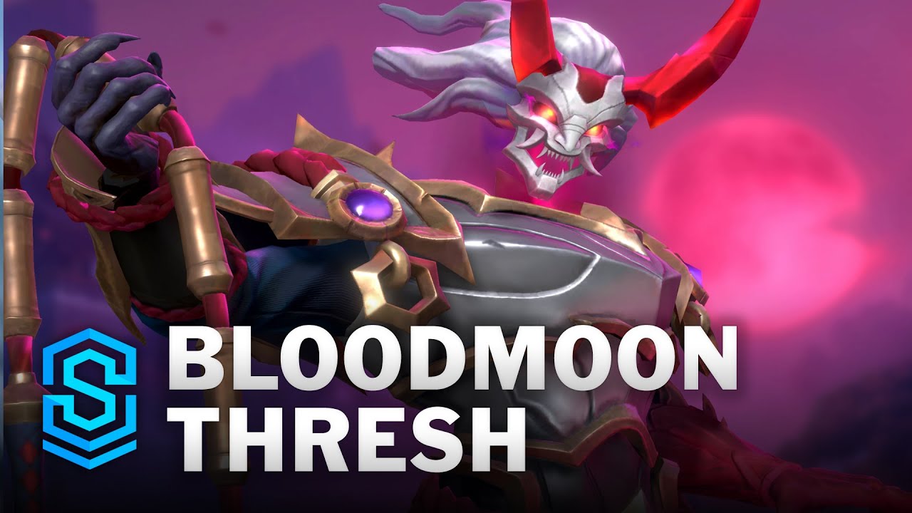 Blood Moon Thresh Wild Rift Skin Spotlight - YouTube
