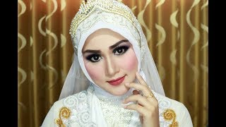 Tutorial Hijab Wedding Tren 2018 (Simple). 