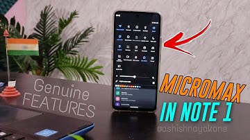 Micromax In Note 1   Genuine Features Review 🔥