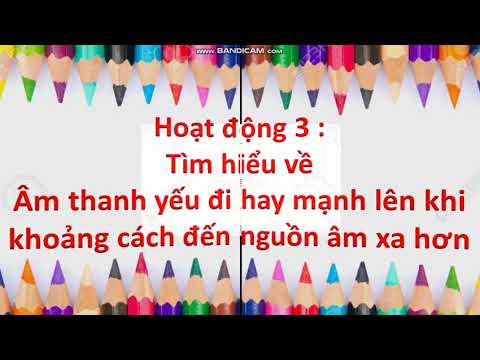 Khoa học 4 - Bài: Sự lan truyền âm thanh