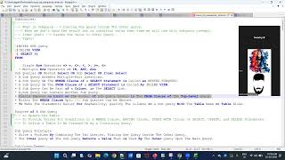 Oracle SQL | SUB Queries #sqlplsql #training #oracle #btech #freshers