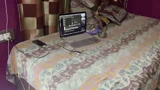 MacBook Pro on Bed 🍎💻 | Cozy Setup Vibes | Aesthetic Tech Video 😍 #MacBook #macbookpro #room