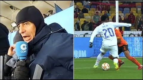 Así narró Manolo Lama el golazo de Vinicius frente al Shakhtar en Tiempo de Juego COPE
