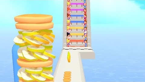 Pancake Run - All Levels Mobile Gameplay Android,ios (Level 4-5)