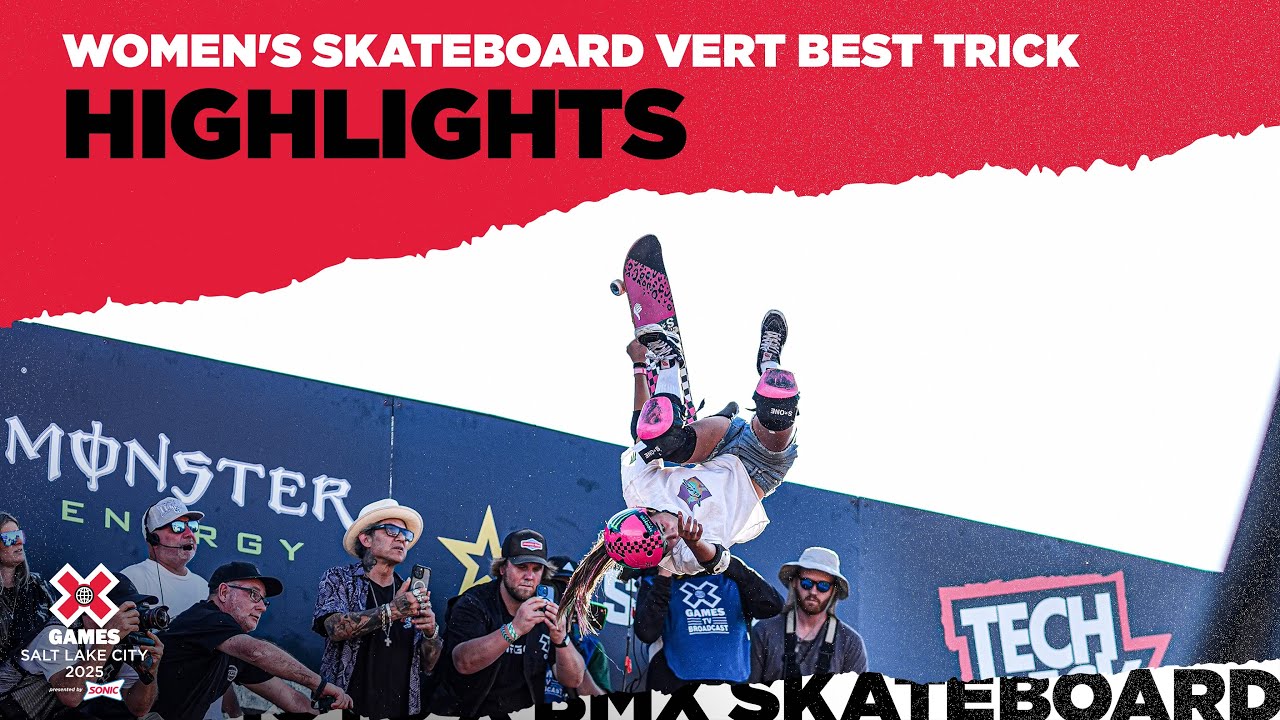 Women’s Skateboard Vert Best Trick