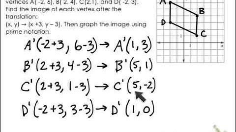 Geometry - 2.2a Translations