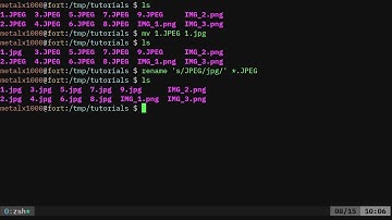 BASH Rename Multiple Files Linux Shell Tutorial