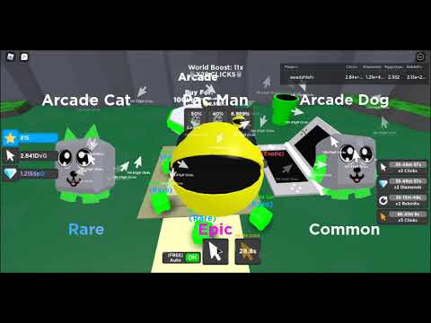 ვცდილობთ ამოვაგდოთ ეკზოტიკური პეტი Tapping Legends #1