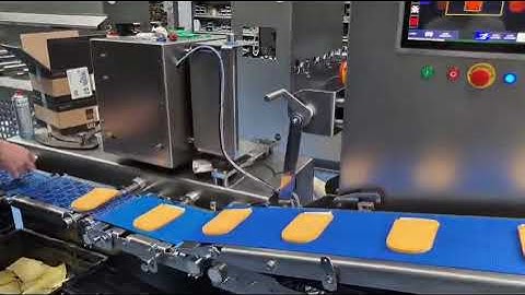 3 lane  inlining and rotating cheese long side leading