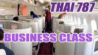Thai Airways 787 Dreamliner Business Class with Henry Tenby | Tokyo Narita to Bangkok