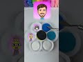 Sprunki OC Minions, Gugu Gaga & MrBeast | Color Mixing #shorts #sprunki #mrbeast