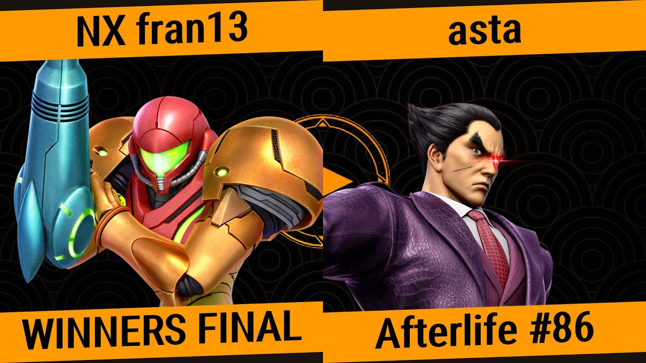 Afterlife #86 (Arcadian) - Fran13 (Samus) vs Asta (Kazuya) - Winners Final