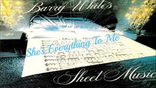 Barry White ~ &quot; She&#39;s Everything To Me &quot;~❤️🔥 ~1981