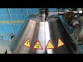 Качество балансировки барабана промышленного сепаратора молока РОТОР-ОБЦП-5