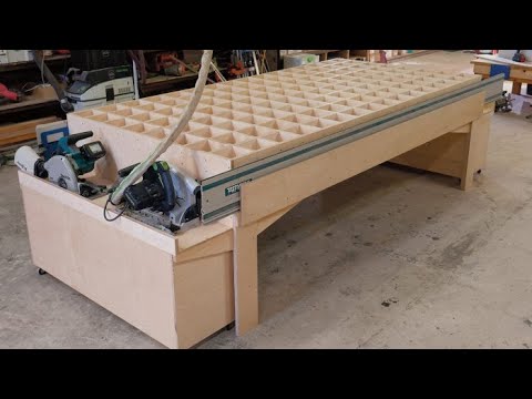 Build A Cutting Table For Your Work, Track Saw Table Diy