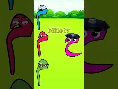 الشرطية حاء تبحث عن الميم الزومبي    الحروف العربيه