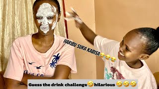 Guess the drink challenge 😂😂😂