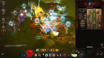 Diablo III one crazy Monk in Torment X  + 1,2 billion toughness