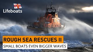 Rough weather lifeboat rescues by the RNLI in 2020