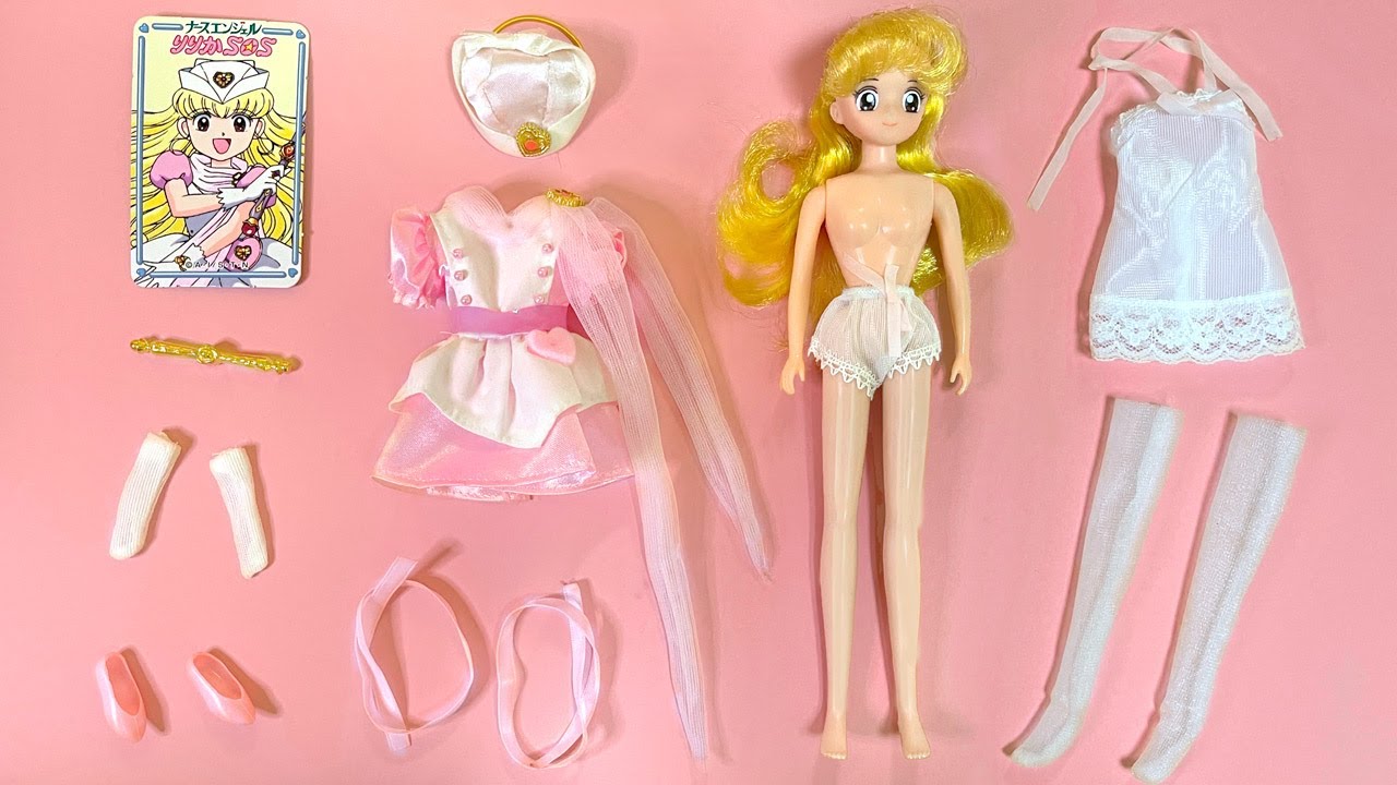 90`s Anime Toy Ririca SOS Doll Unboxing ASMR/ 2 minutes Satisfying